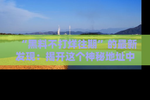 “黑料不打烊往期”的最新发现:揭开这个神秘地址中的爆笑黑料面纱
