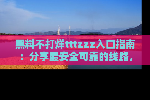 黑料不打烊tttzzz入口指南：分享最安全可靠的线路，轻松获取最新八卦！
