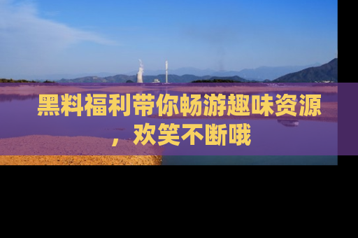 黑料福利带你畅游趣味资源，欢笑不断哦