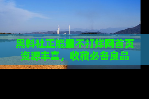 黑料社正能量不打烊网首页资源丰富，收藏必备良品