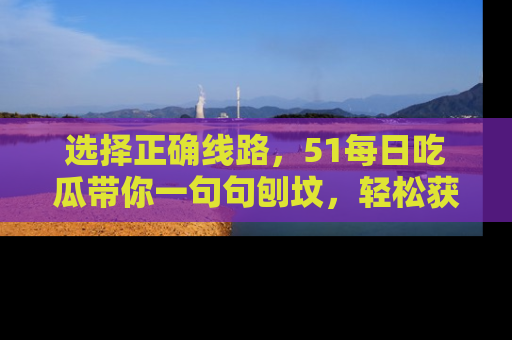 选择正确线路，51每日吃瓜带你一句句刨坟，轻松获取娱乐新资讯
