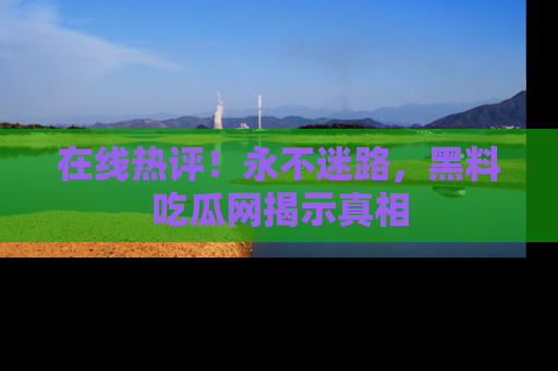 在线热评！永不迷路，黑料吃瓜网揭示真相